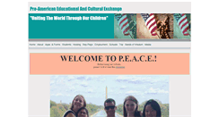 Desktop Screenshot of peace-inc.org